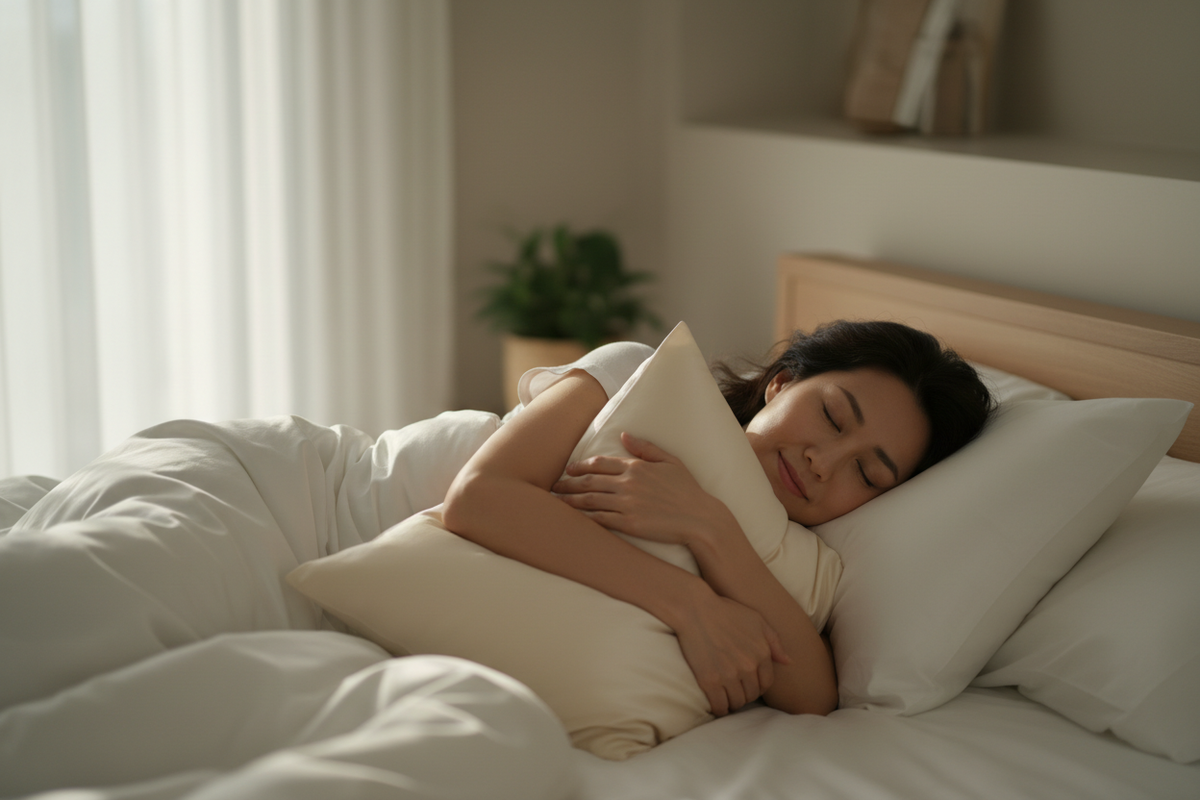 Silk vs satin sleep masks and pillowcases — the truth about real mulberry silk vs synthetic satin for skin and hair benefits