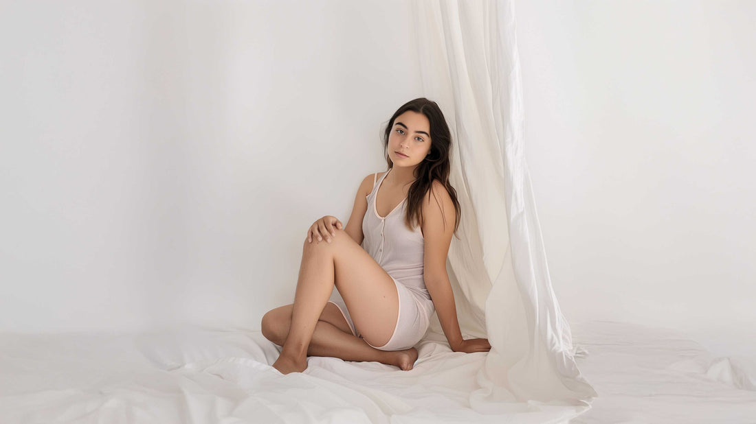 Why 22 momme silk matters — Soreia premium mulberry silk sleep mask showing luxurious fabric weight and quality