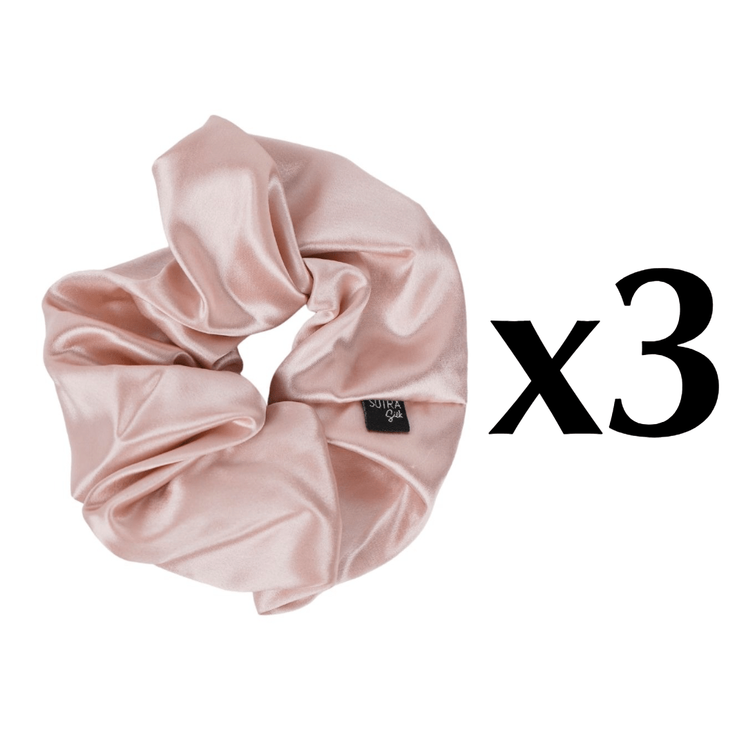Statement Silk Scrunchie — Oversized | 22 Momme Mulberry Silk