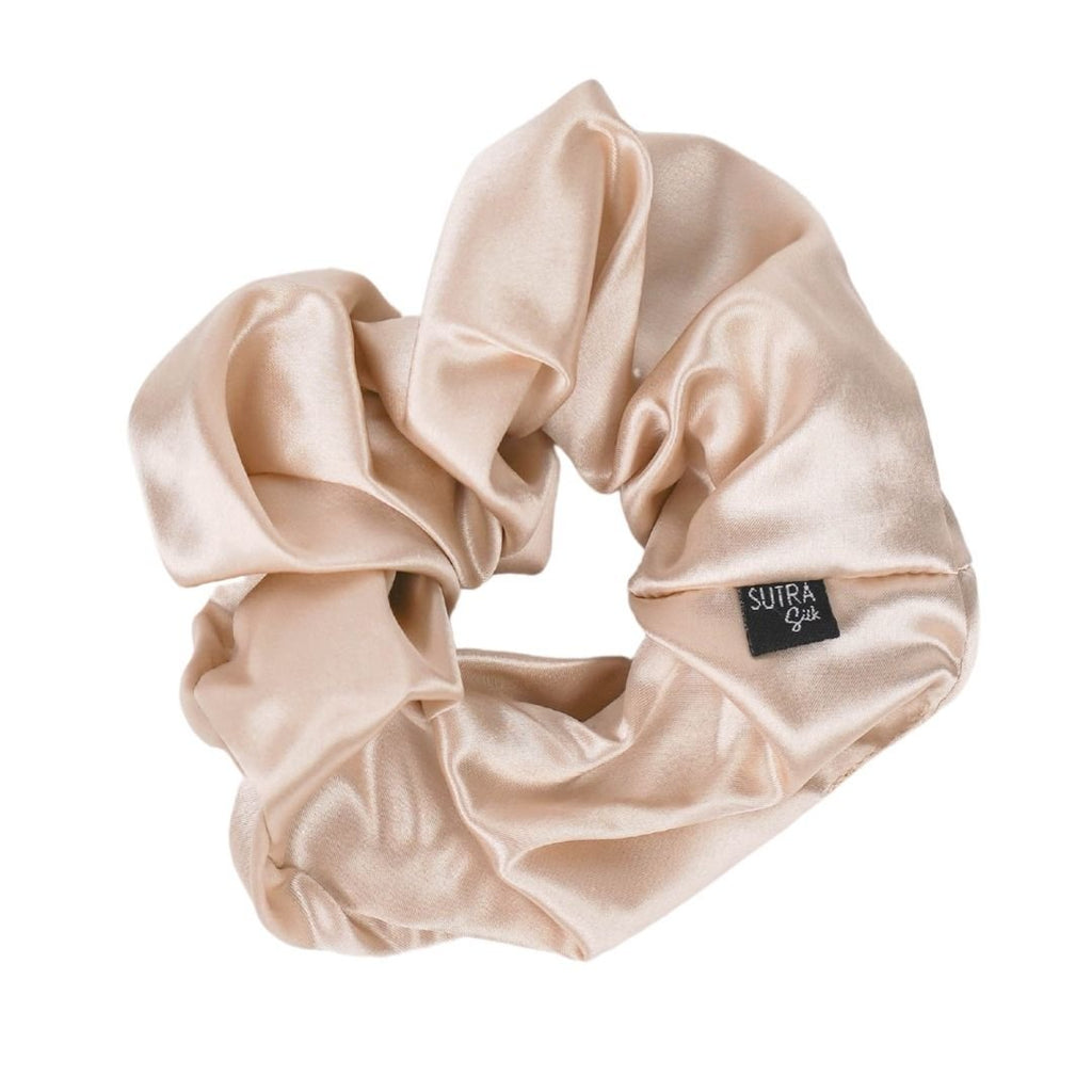 Statement Silk Scrunchie — Oversized | 22 Momme Mulberry Silk