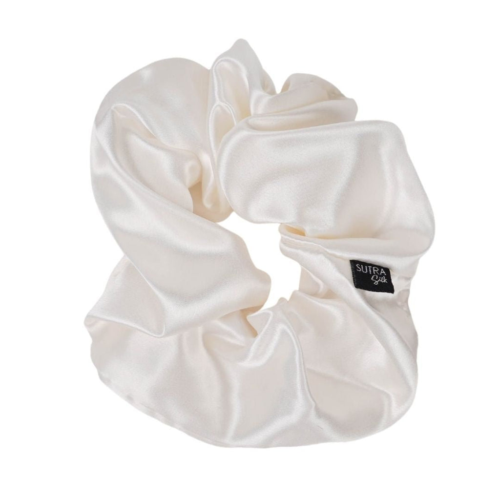 Statement Silk Scrunchie — Oversized | 22 Momme Mulberry Silk
