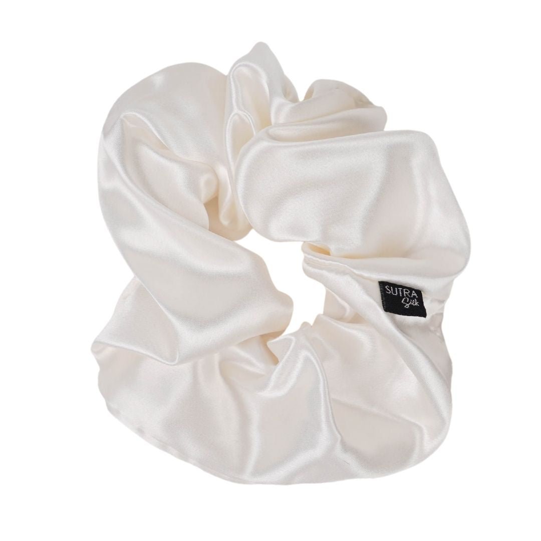 Statement Silk Scrunchie — Oversized | 22 Momme Mulberry Silk