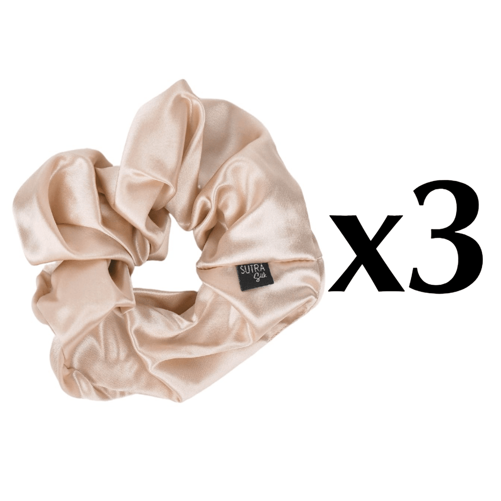 Statement Silk Scrunchie — Oversized | 22 Momme Mulberry Silk