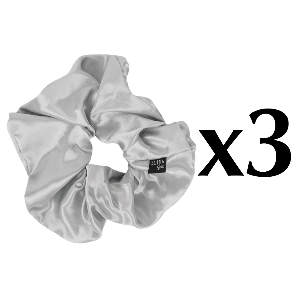 Statement Silk Scrunchie — Oversized | 22 Momme Mulberry Silk