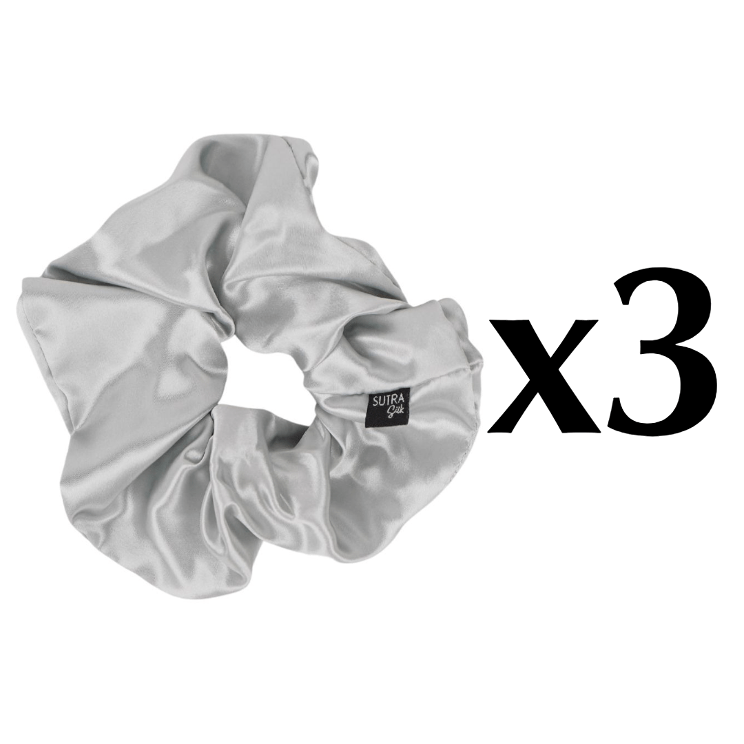 Statement Silk Scrunchie — Oversized | 22 Momme Mulberry Silk