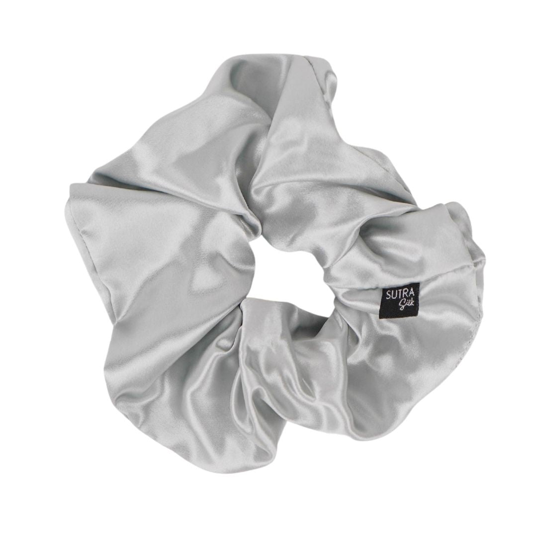 Statement Silk Scrunchie — Oversized | 22 Momme Mulberry Silk