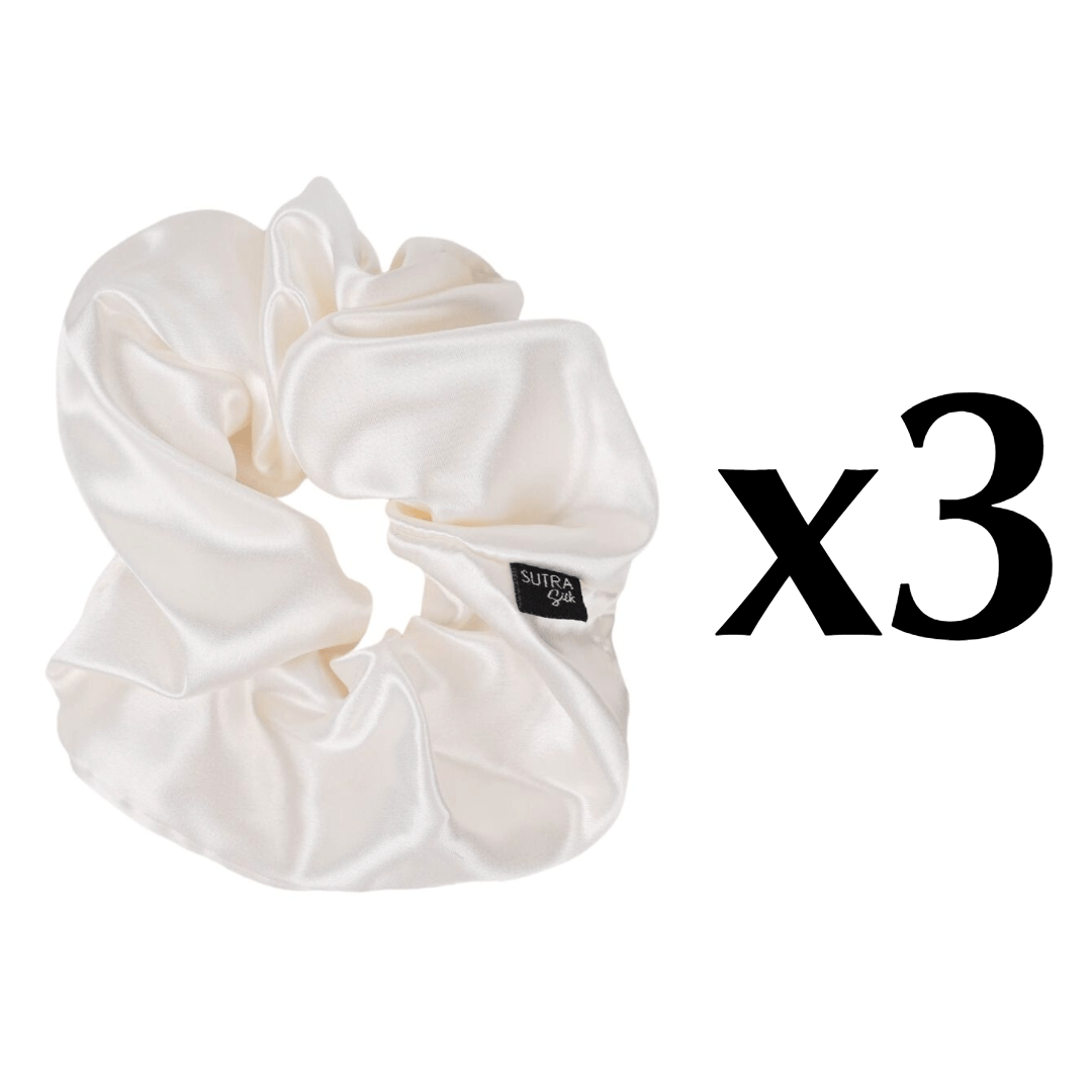 Statement Silk Scrunchie — Oversized | 22 Momme Mulberry Silk