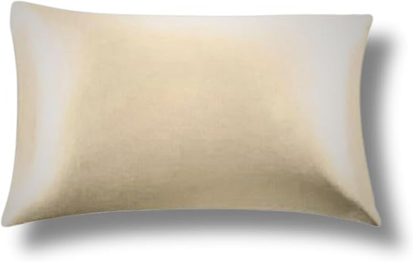Soreia silk sleep set with pillowcase, sleep mask, organic bonnet, and scrunchie in 22 Momme silk, shown in elegant white.