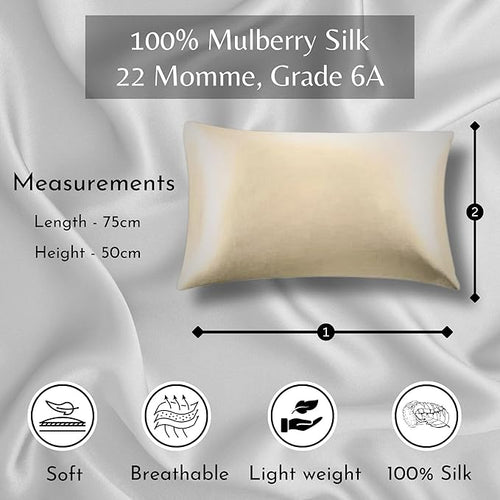 Soreia Ultimate Silk Sleep Set with pillowcase, sleep mask, organic bonnet, and scrunchie in 22 Momme silk for comfortable nights