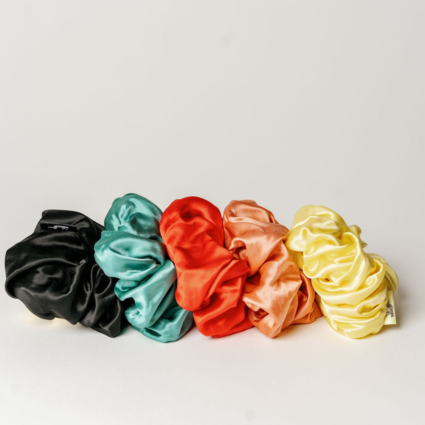 Organic Silk Oversized Scrunchie — Jade Green | 22 Momme Mulberry Silk
