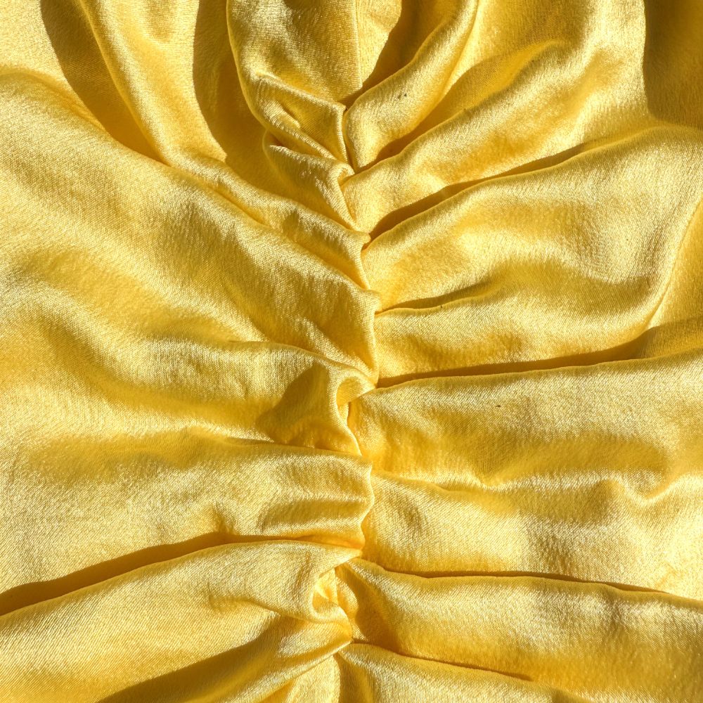 Organic Silk Sleep Bonnet — Sunshine Yellow | 22 Momme Mulberry Silk