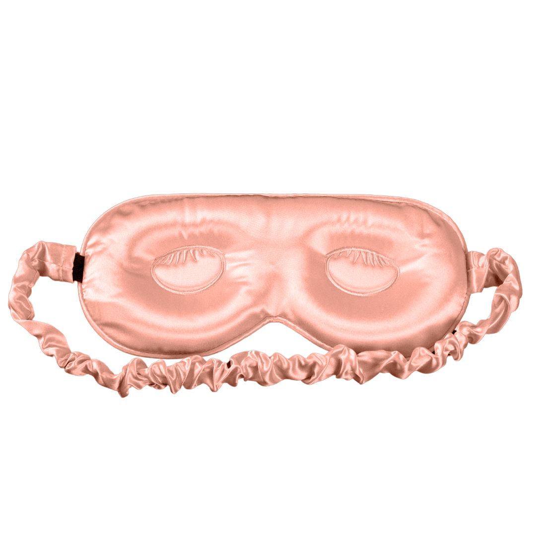 Silk 3D Eye Mask — Contoured Blackout | 22 Momme Mulberry Silk