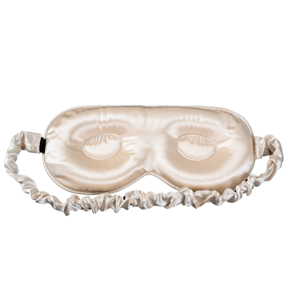 Silk 3D Eye Mask — Contoured Blackout | 22 Momme Mulberry Silk